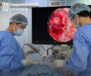 Modern neurosurgery in action