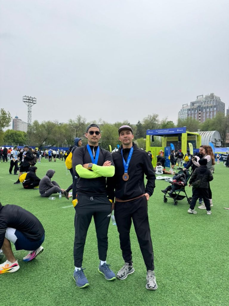 Наши на полумарафоне