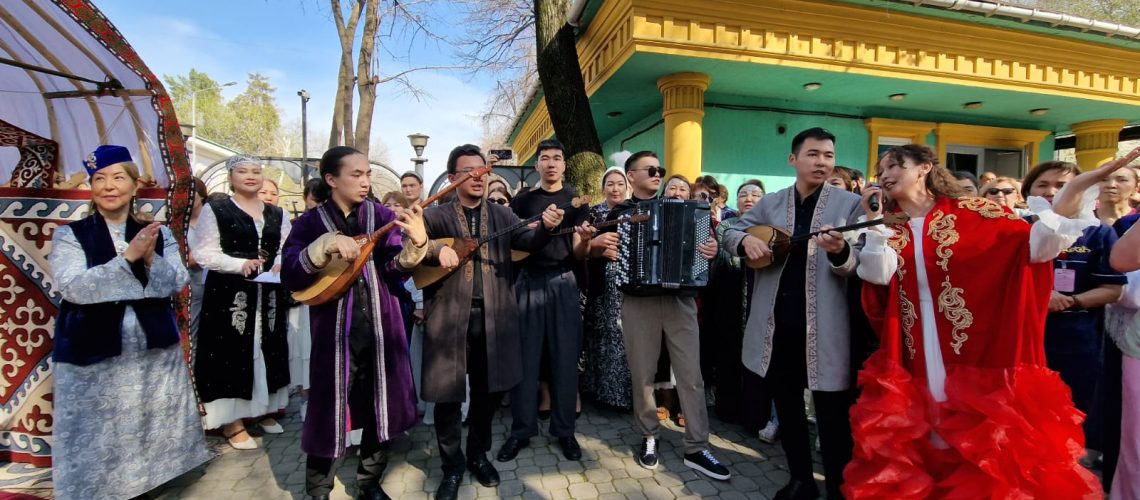 Наурыз мейрамы в Национальном госпитале