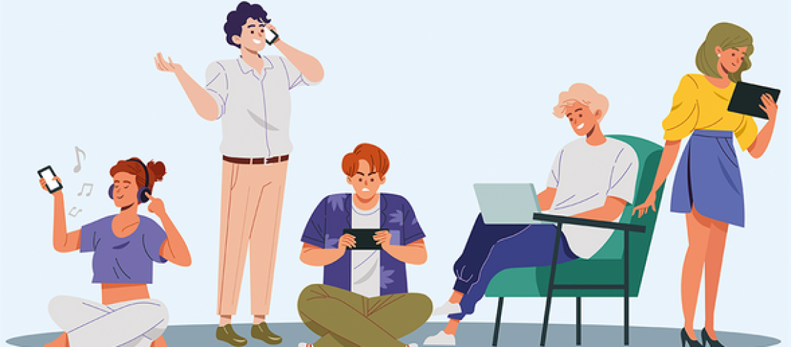 зависимость от гаджетов